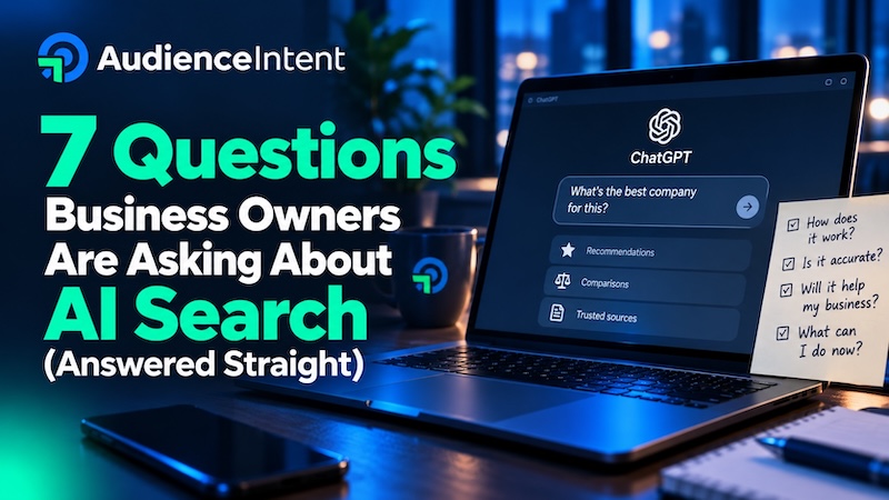 7 Questions Business Owners Are Asking About AI Search (Answered Straight) 7 Questions Business Owners Are Asking About AI Search (Answered Straight)