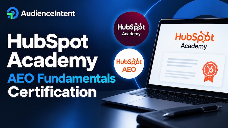 Kevin Bovett Earns HubSpot Academy AEO Fundamentals Certification