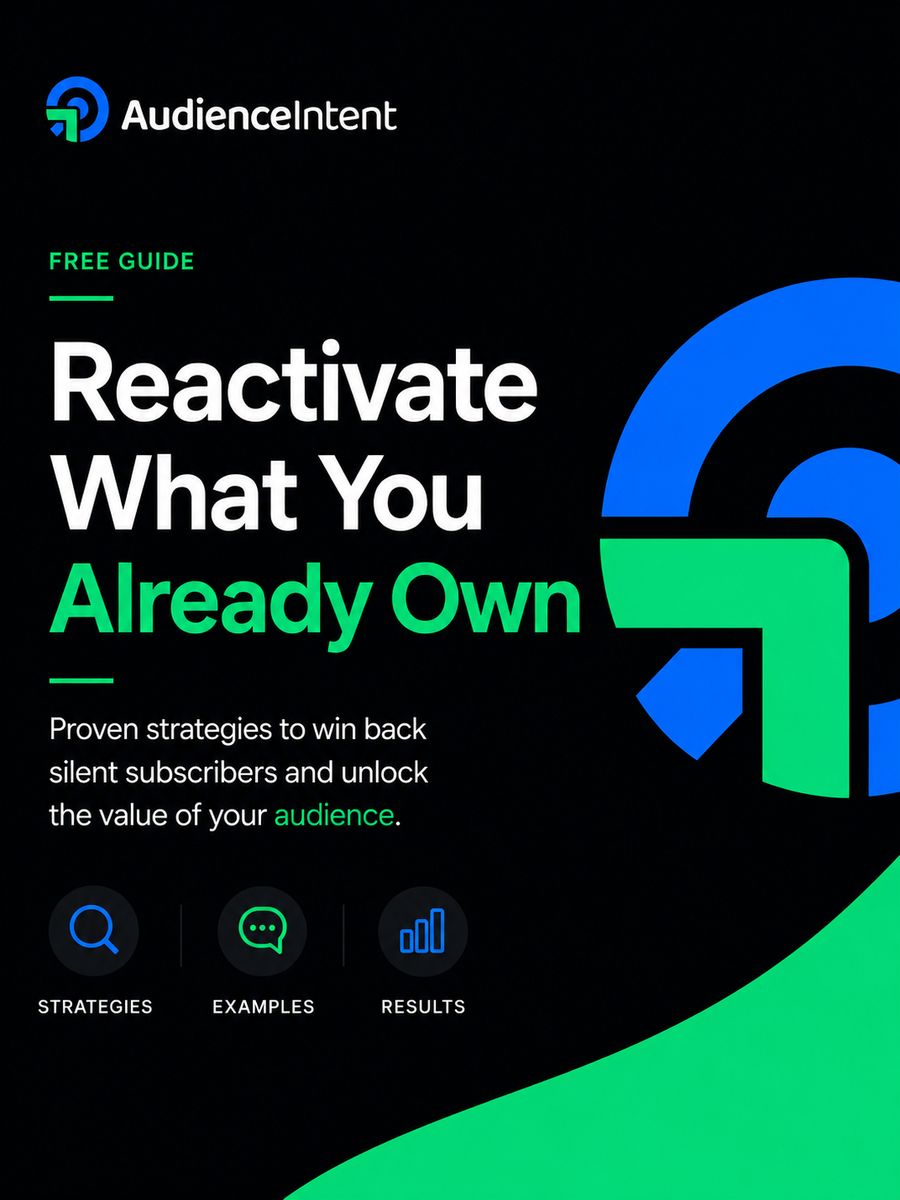 Reactivate What You Already Own — AudienceIntent Free Guide