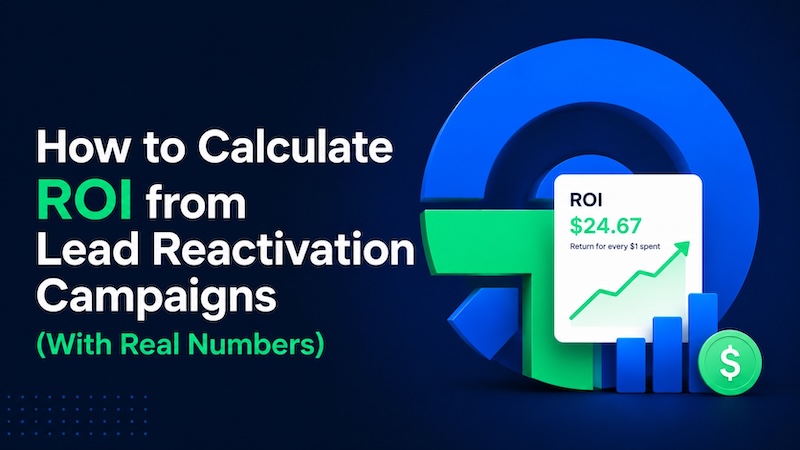 How to Calculate ROI from Lead Reactivation Campaigns (With Real Numbers)
