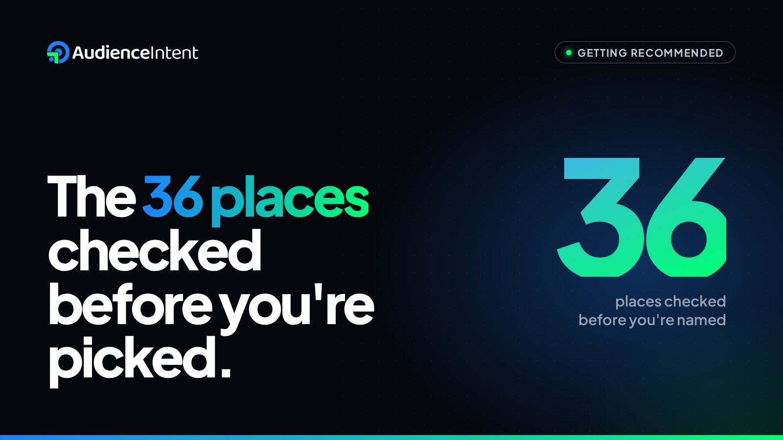 Do You Know the 36 Other Places AI Checks Before Recommending You?