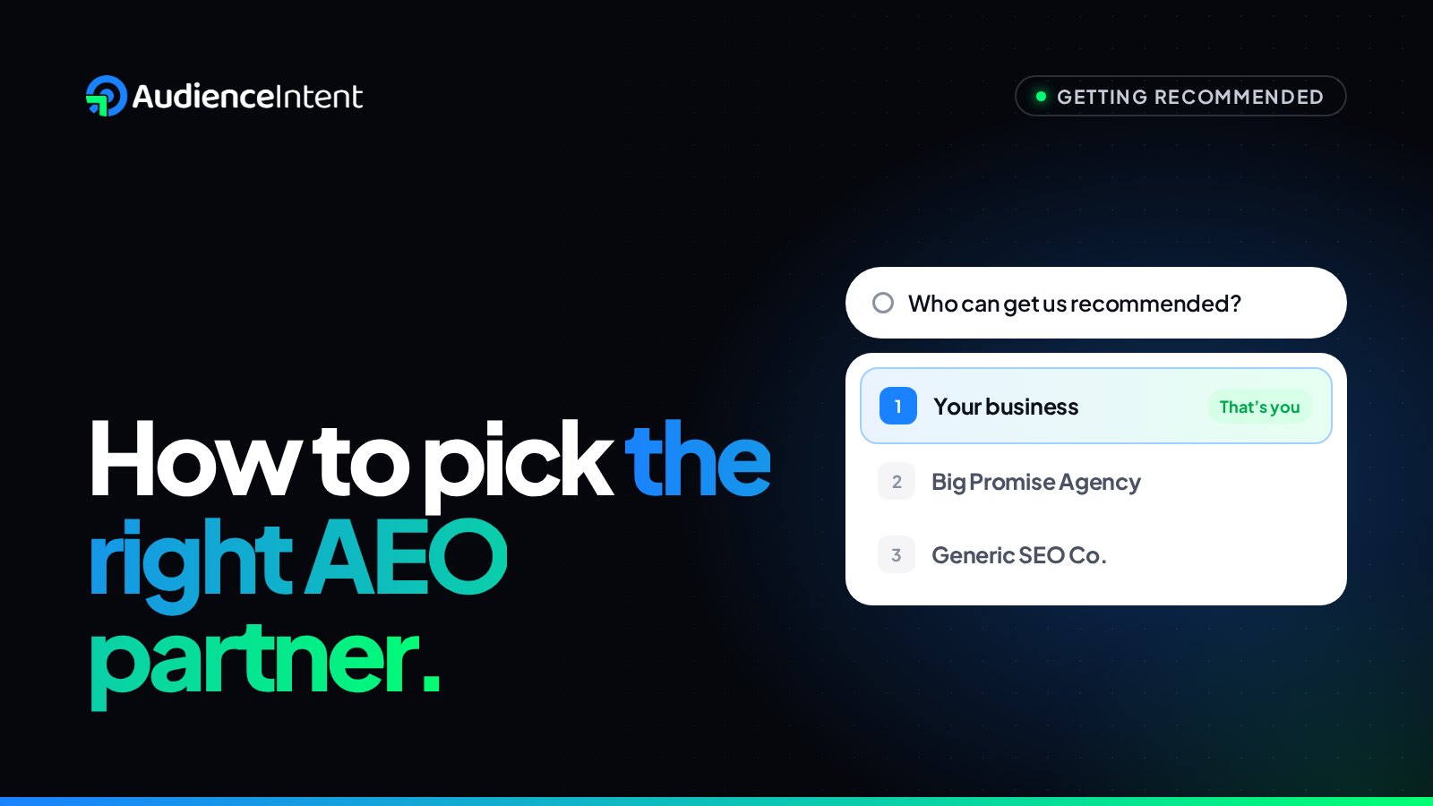 How to Find an Answer Engine Optimization Agency in 2026