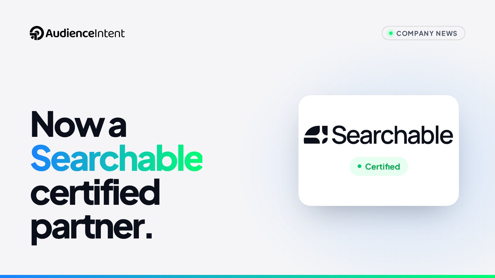 We're Now a Searchable Certified Agency Partner. Here's What That Actually Means for Your AI Search Strategy.
