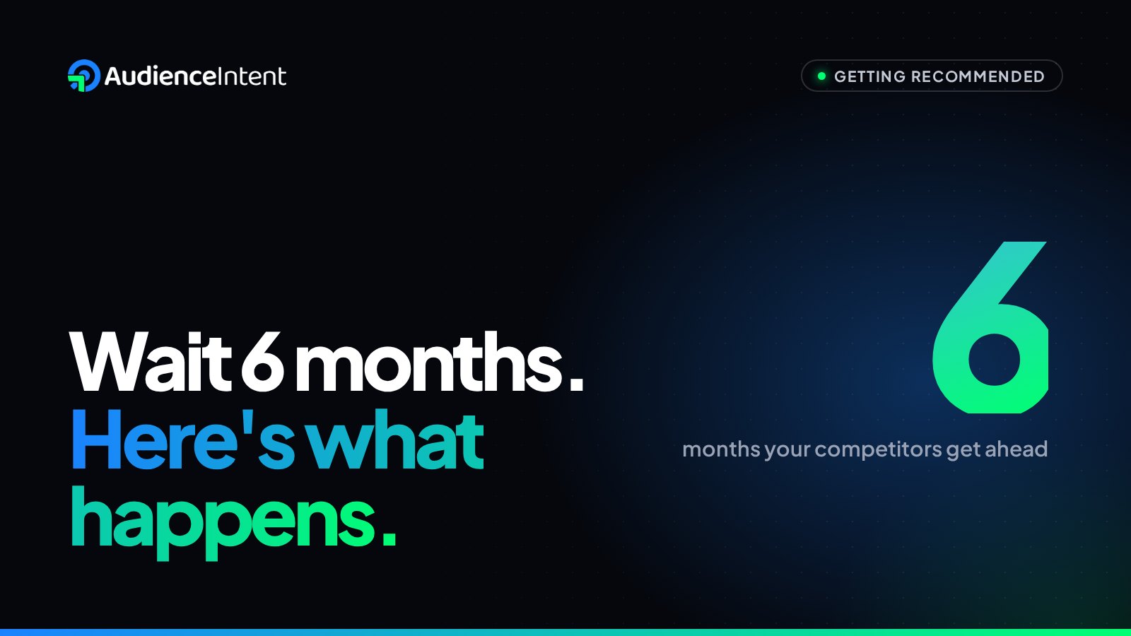 What Happens to Your Local Business If You Ignore AI Visibility for the Next 6 Months
